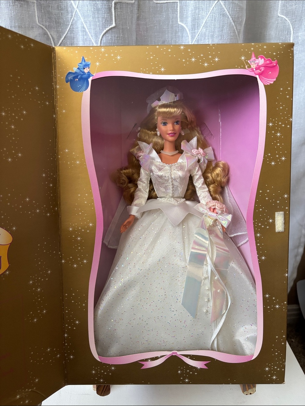 Vintage Mattel Wedding Sleeping Beauty Doll Style #18057, 2nd in Series